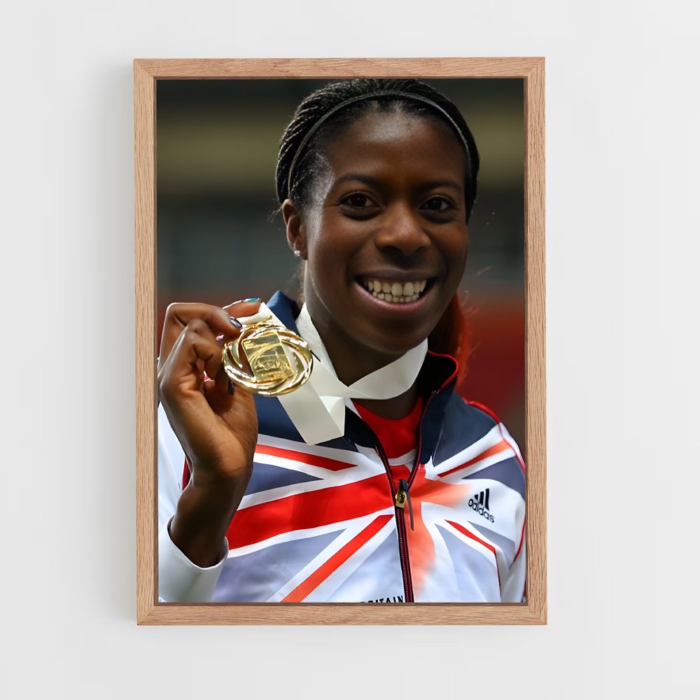 Poster L'Éclat Olympique – affiche Athlétisme (vue 4)